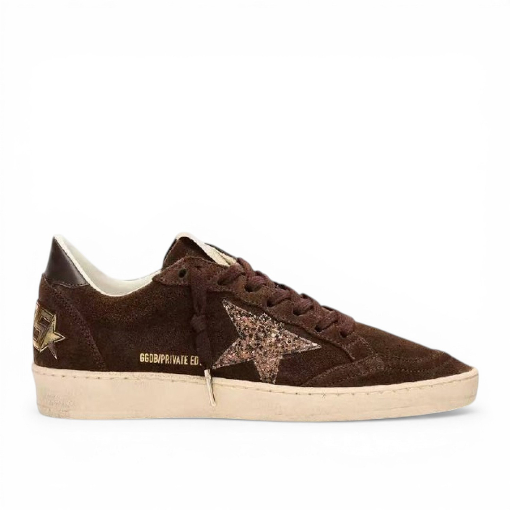 Golden Goose Ball Star / Замша коричневая