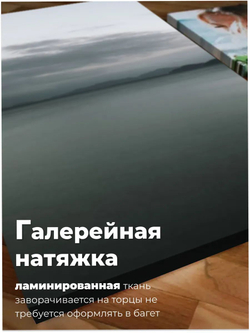 Картина Зеркальный мегаполис модульная 50x70см 3шт.