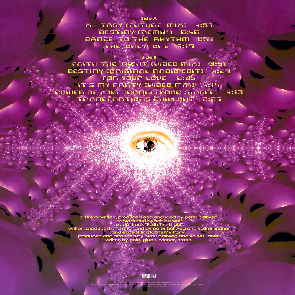 LP: Future Beat — «Destiny» (1994/2024) [Limited Purple Vinyl]