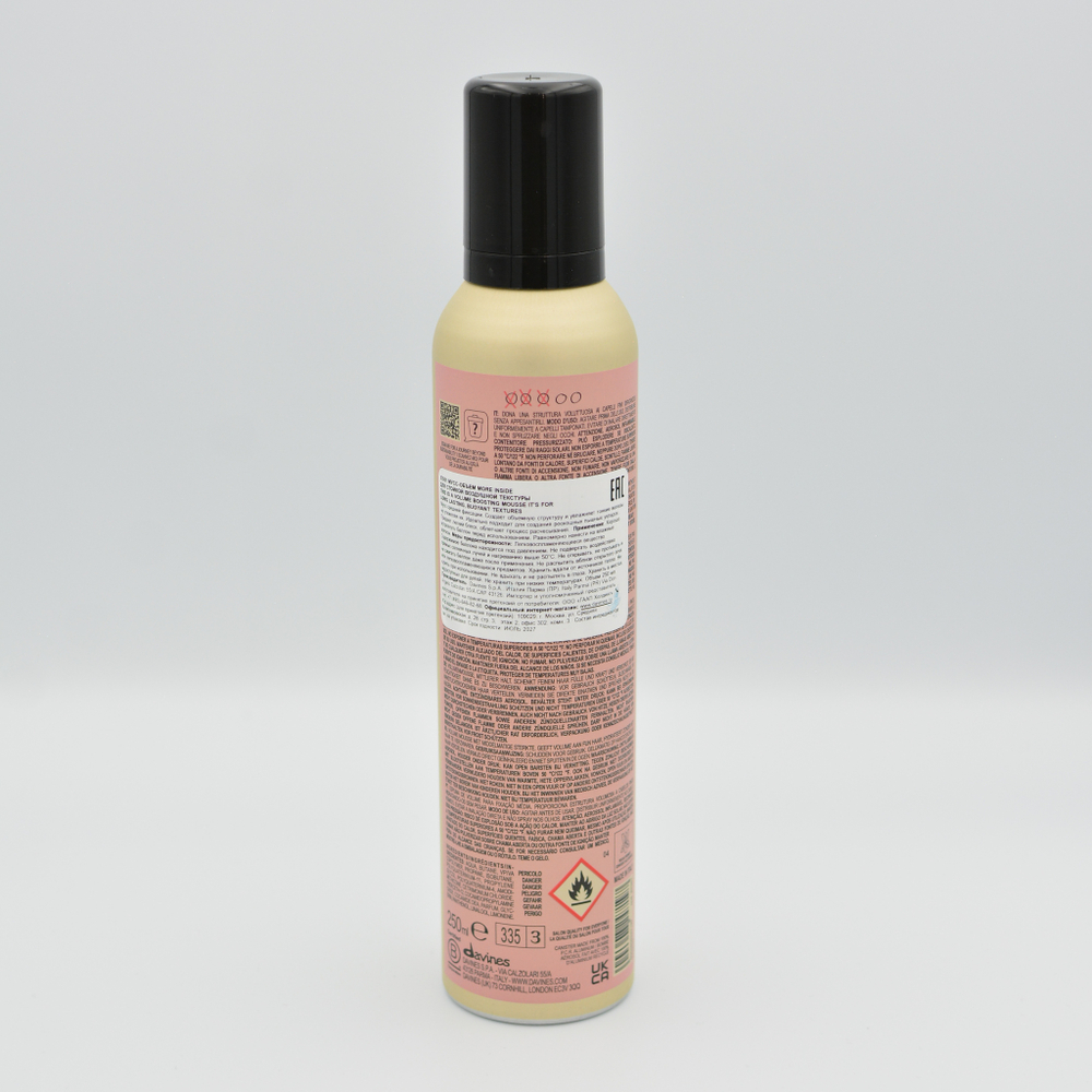 DAVINES Мусс-объем для стойкой воздушной текстуры More Inside