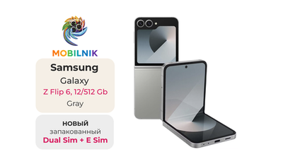 Samsung Galaxy Z Flip 6 12/512GB Gray