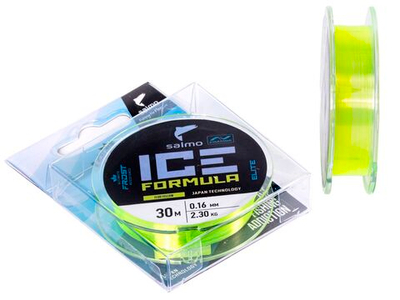 Леска монофильная зимняя Salmo Elite ICE FORMULA Fluo Yellow 030/010