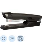 Степлер Maped Essentials Metal до 25 листов черный (скобы № 24/6, 26/6, артикул производителя 354411)