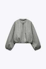 Мягкая бомбер-куртка - ZARA