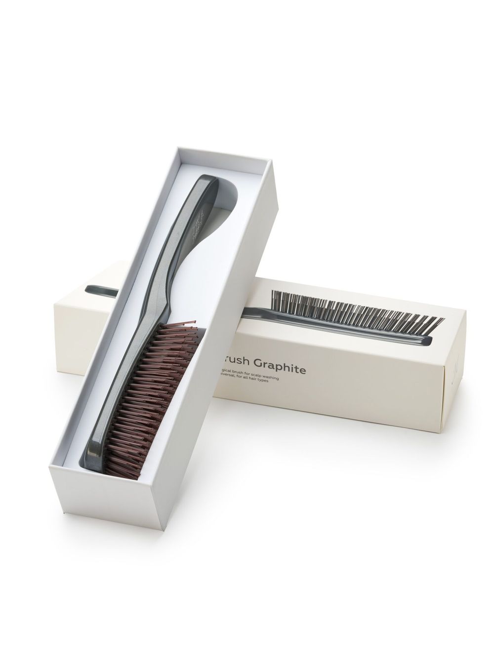 Расческа Majestic Scalp Brush графит