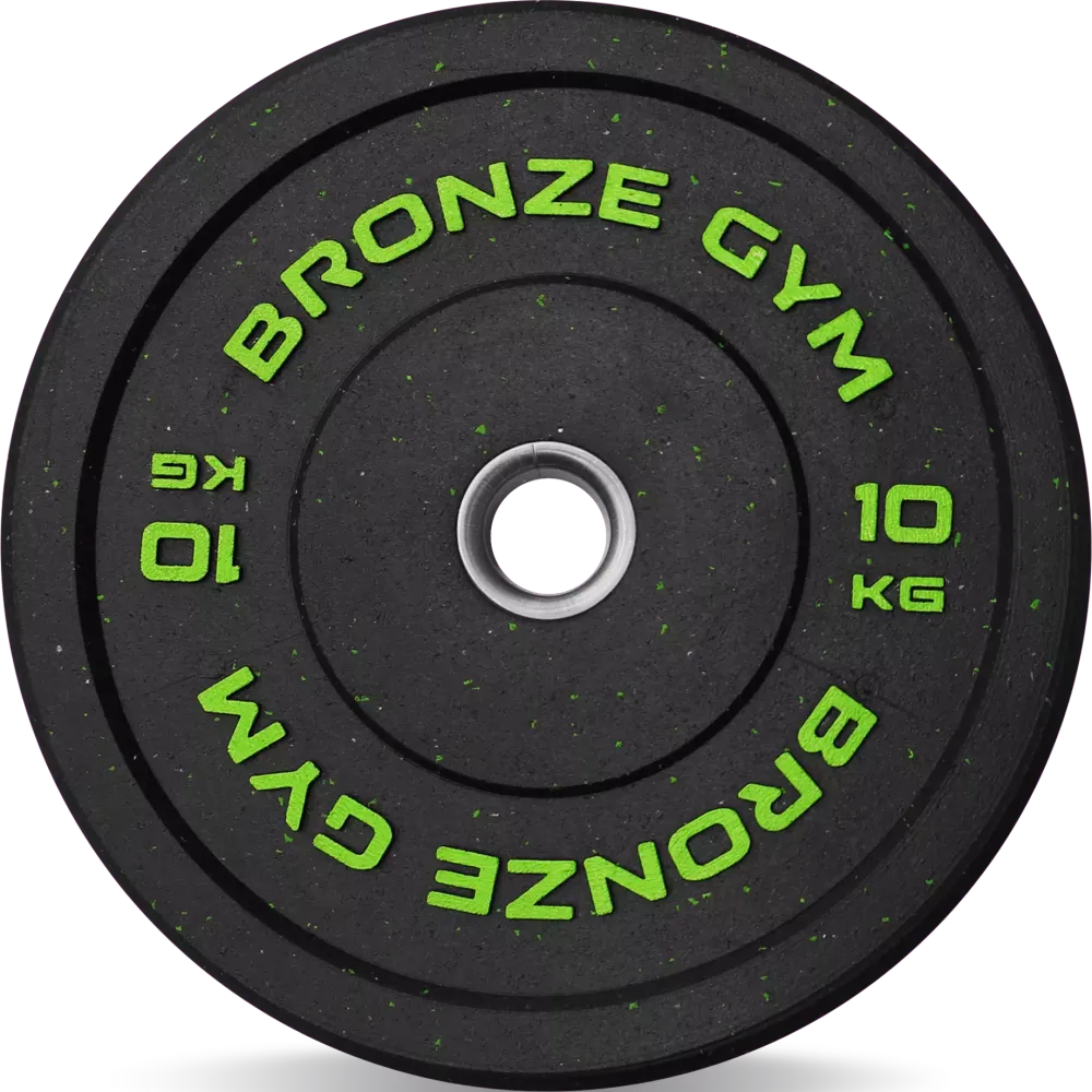 Диск бамперный  BRONZE GYM 10КГ Д50