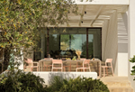 Стол пластиковый раздвижной Nardi Tevere 210, тортора