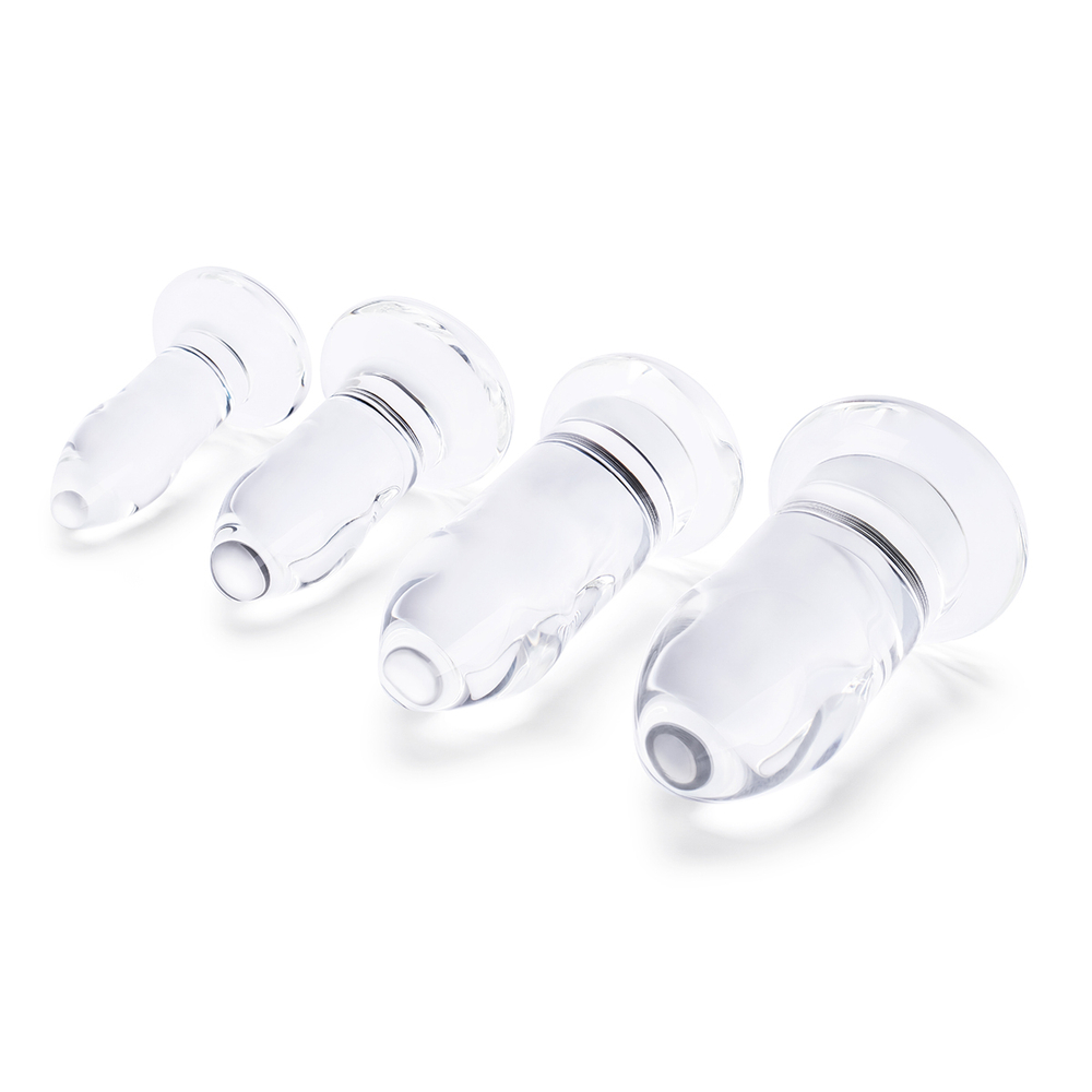 b-Vibe ANAL DILATORS SET - Набор тренировочных стеклянных плагов