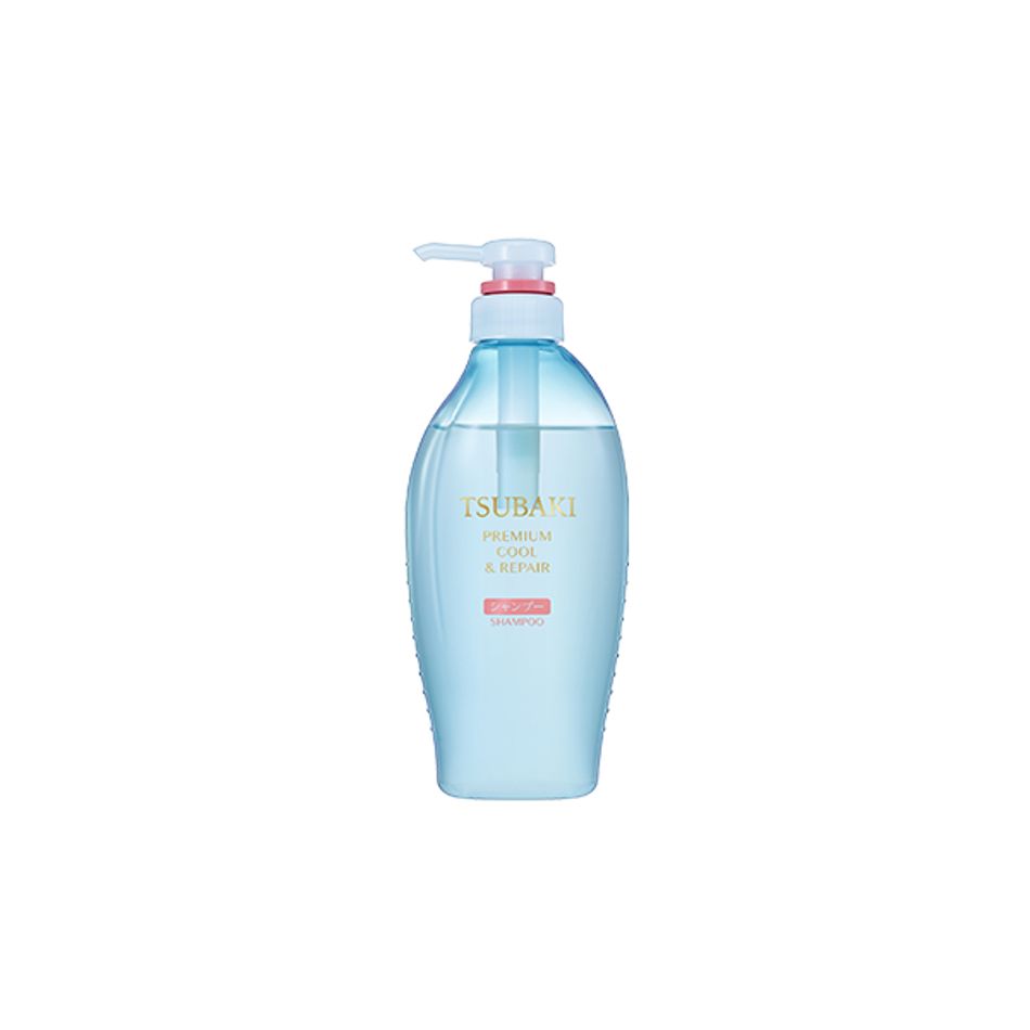 Tsubaki Premium Cool Shampoo Премиальный охлаждающий шампунь 450 мл