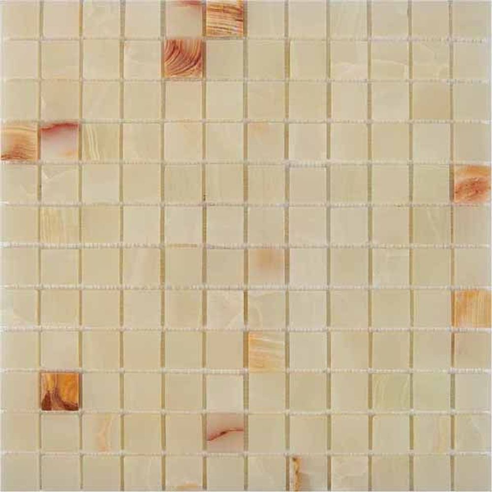 Мозаика PIX307  из оникса Honey onyx (48x48)