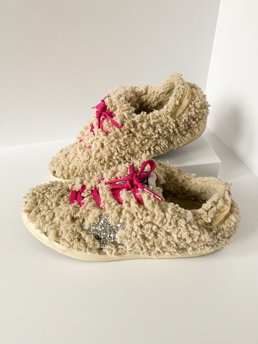 Меховые кеды Golden Goose, 35