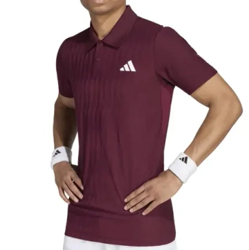 Мужское теннисное поло Adidas Freelift - maroon