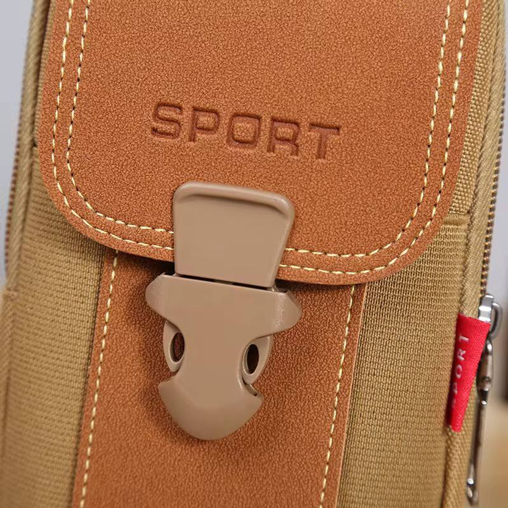 Универсальный поясной подсумок-чехол Waist bag vertical model