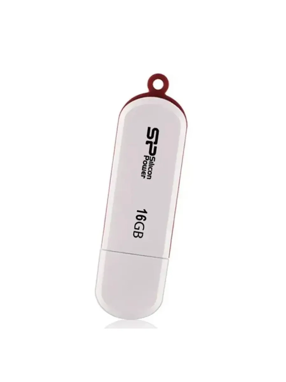 Память USB Flash 16 ГБ LuxMini 320 SP016GBUF2320V1W WHITE