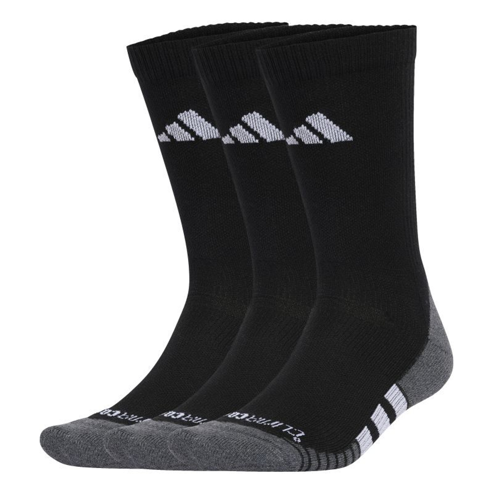 Теннисные носки Adidas Performance Climacool Cushioned Crew 3P - black/white