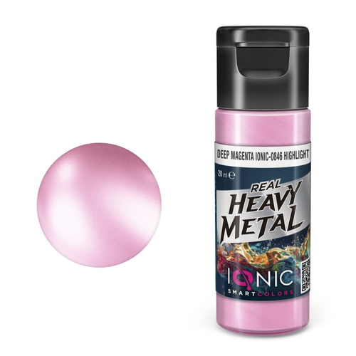 Краска Real Heavy Metal Deep Magenta Highlight - IONIC Smart Colors, 20 мл