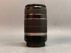 Canon EF-S 55-250mm 4-5.6 царапки на передней линзе