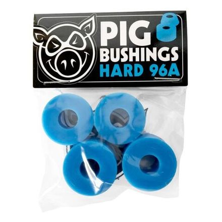 Купить Амортизаторы для скейтборда (комплект) Pig HARD BUSHINGS 96A Blue