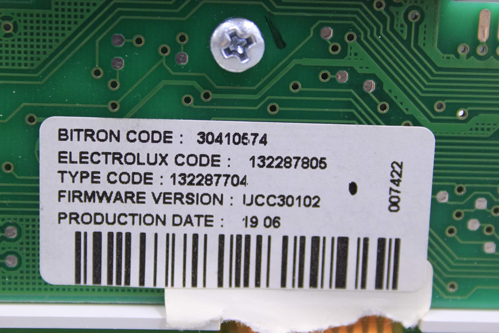 Модуль индикации 132287805 стиральной машины Electrolux EWF 1050