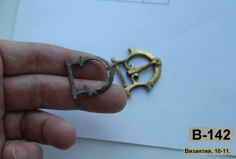 Пряжка. Византия, 10-11 век.