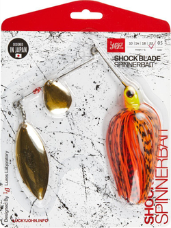 Спиннербейт Lucky John SHOCK BLADE 22.0г 005 в блистере