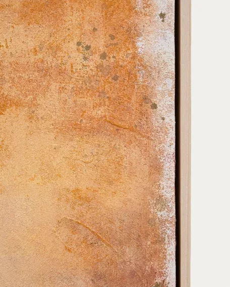 Абстрактная картина Selnar желтая 60 x 90 см