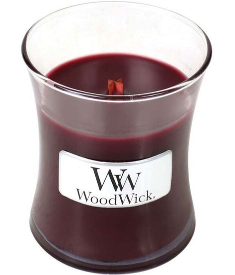 Черная черешня, ароматическая свеча, WoodWick