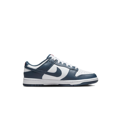 alt="Nike Dunk Low Retro Valerian Blue DD1391-400 синий белый красный вид сбоку на белом фоне"