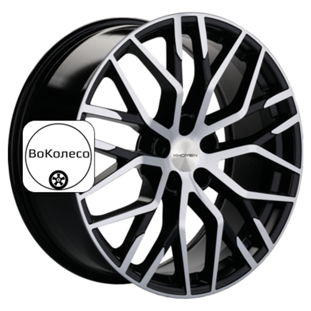 8,5x20/5x120 ET30 D66,1 KHW2005 (Voyah FREE) Black-FP Khomen Wheels