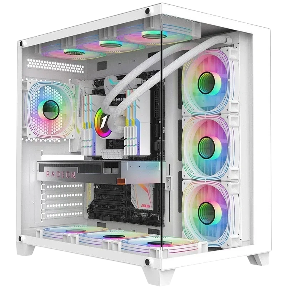 Корпус 1STPLAYER MEGAVIEW MV8-TP White (MV8-TP-WH)