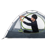 Палатка Naturehike Ultralight 20D Silicon Camping Tent 2 Man Forest Green, артикул NH15Z006-P-2FGR, цвет Зеленый. Под заказ.