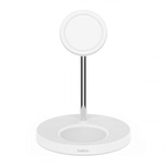 Зарядная станция с поддержкой MagSafe Belkin BoostCharge Pro для iPhone и AirPods Pro (WIZ010, EU) Белый | White