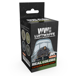 AK Interactive Real Colors - WWII Luftwaffe Cockpit & Interior
