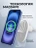 Автодержатель на дефлектор Gurdini Wireless Magsafe Car Charger Белый