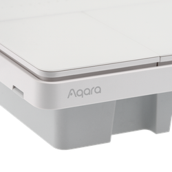 AQARA Умный настенный выключатель Z1 Pro (2 клавиши), цвет: белый, модель ZNQBKG43LM_wh