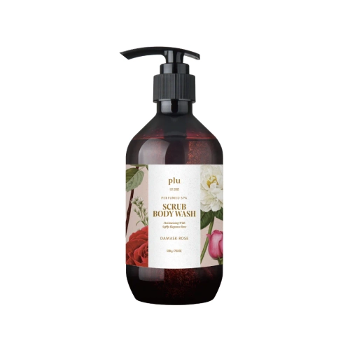 PLU Perfumed SPA Scrub Body Wash Damask Rose 500 g