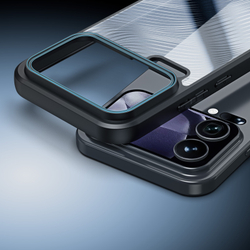 Чехол прозрачный с мягкими черными рамками для Xiaomi 17 Pro, Dux Ducis, серия Aimo Series Case