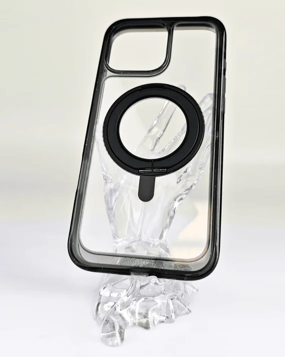Чехол Anker MagGo Magnetic Case with Stand для Apple IPhone 16 Pro Max Черный (Black Stone)