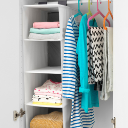IKEA RASSLA  (ИКЕА РАССЛА)  -  Шкафчик с 5 отделениями - белый 25x40x98 см
