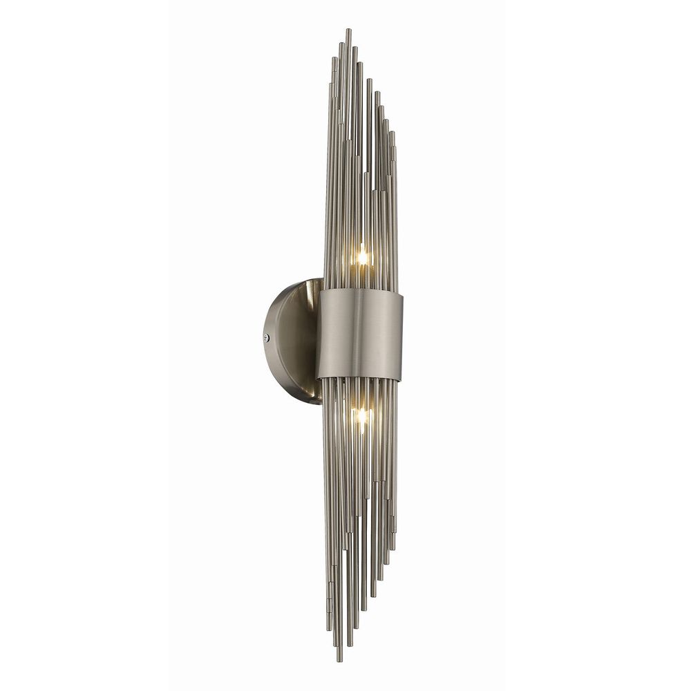 Настенный светильник W68069-2 nickel