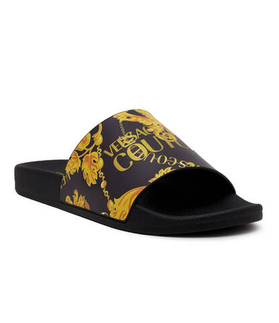 Шлепанцы Versace Jeans Couture - черный(75VA3SQ3ZS834)