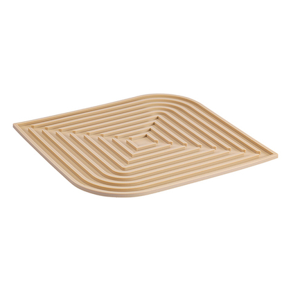 Коврик для сушки посуды dry flex, 34,5х31,5 см, бежевый