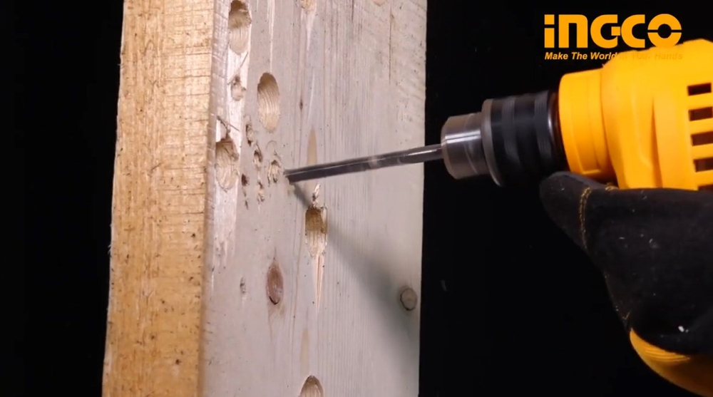 Электрическая дрель INGCO ED50028 INDUSTRIAL 500 Вт 1-10 мм