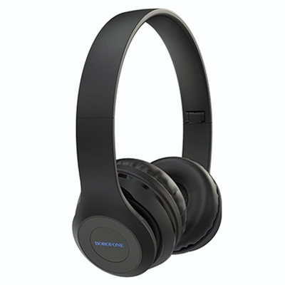Наушники мониторные беспроводные BOROFONE BO4 Charming wireless headset Bluetooth (черный)