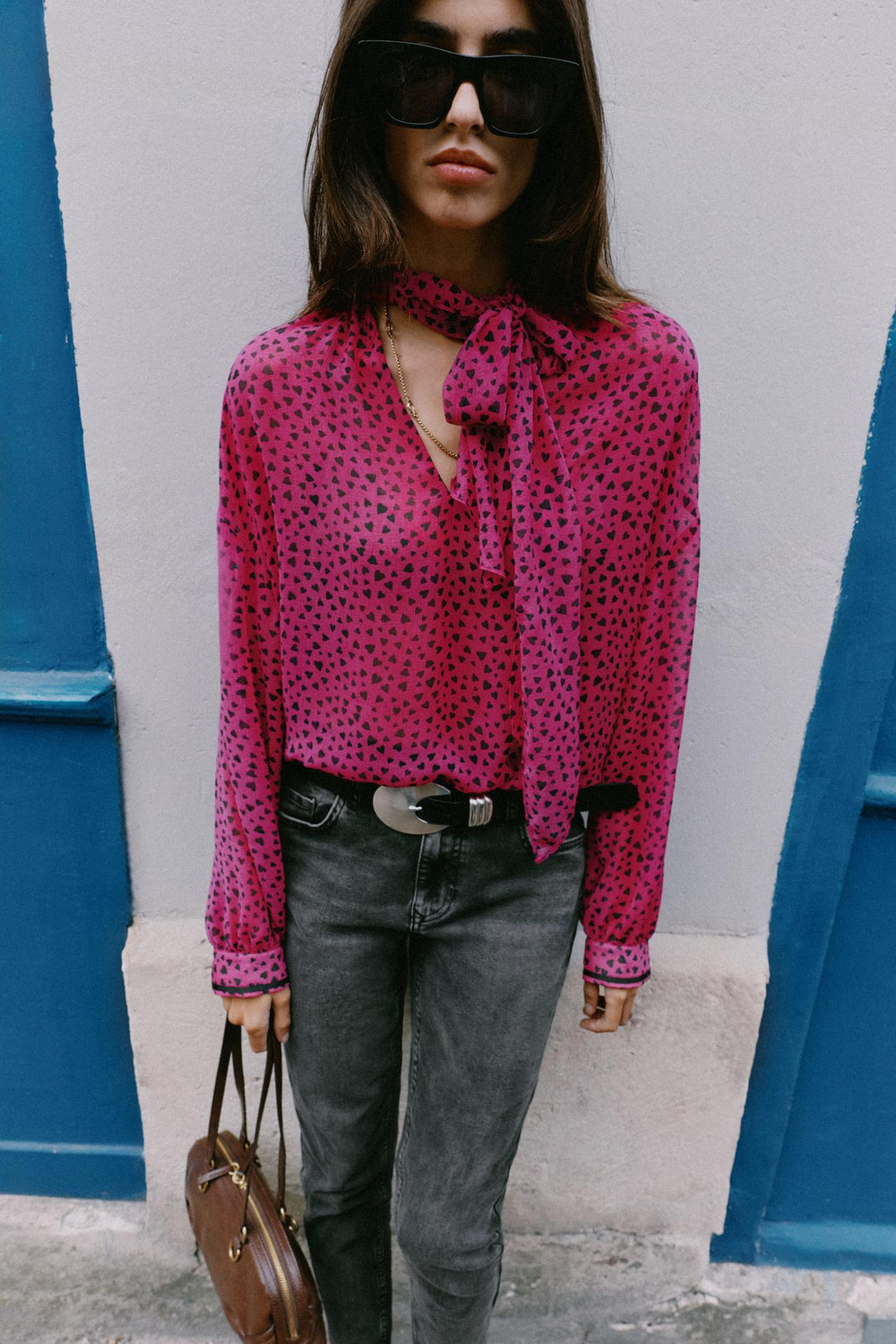 ZARA ДЖИНСЫ Z1975 SKINNY С НИЗКОЙ ПОСАДКОЙ И МОЛНИЯМИ, ЧЕРНЫЙ
