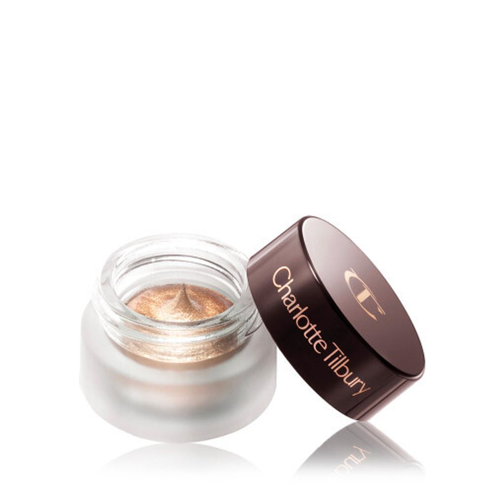 Кремовые тени Charlotte Tilbury Eyes to Mesmerise Chocolate Bronze Cream Eyeshadow