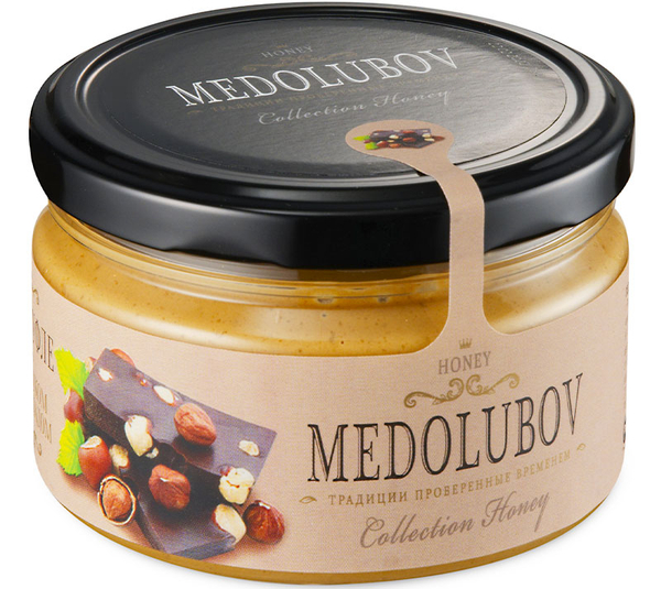 Медовое суфле фундук с шоколадом Медолюбов