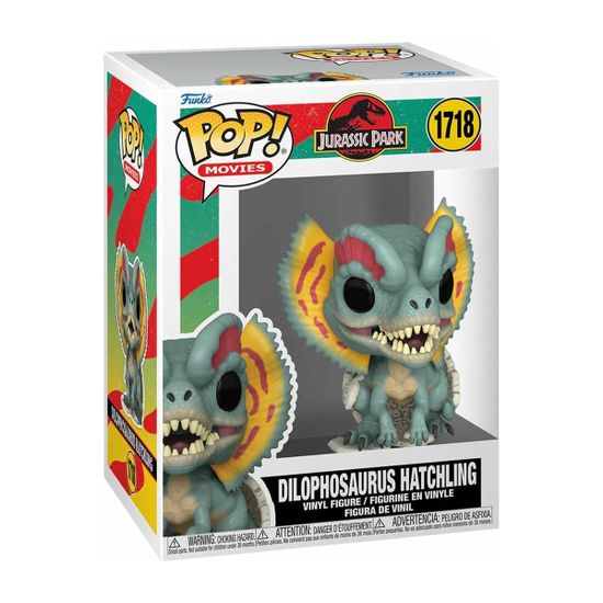 Фигурка Funko POP! Movies Jurassic Park Dilophosaurus Hatchling (1718) 75984 — упаковка