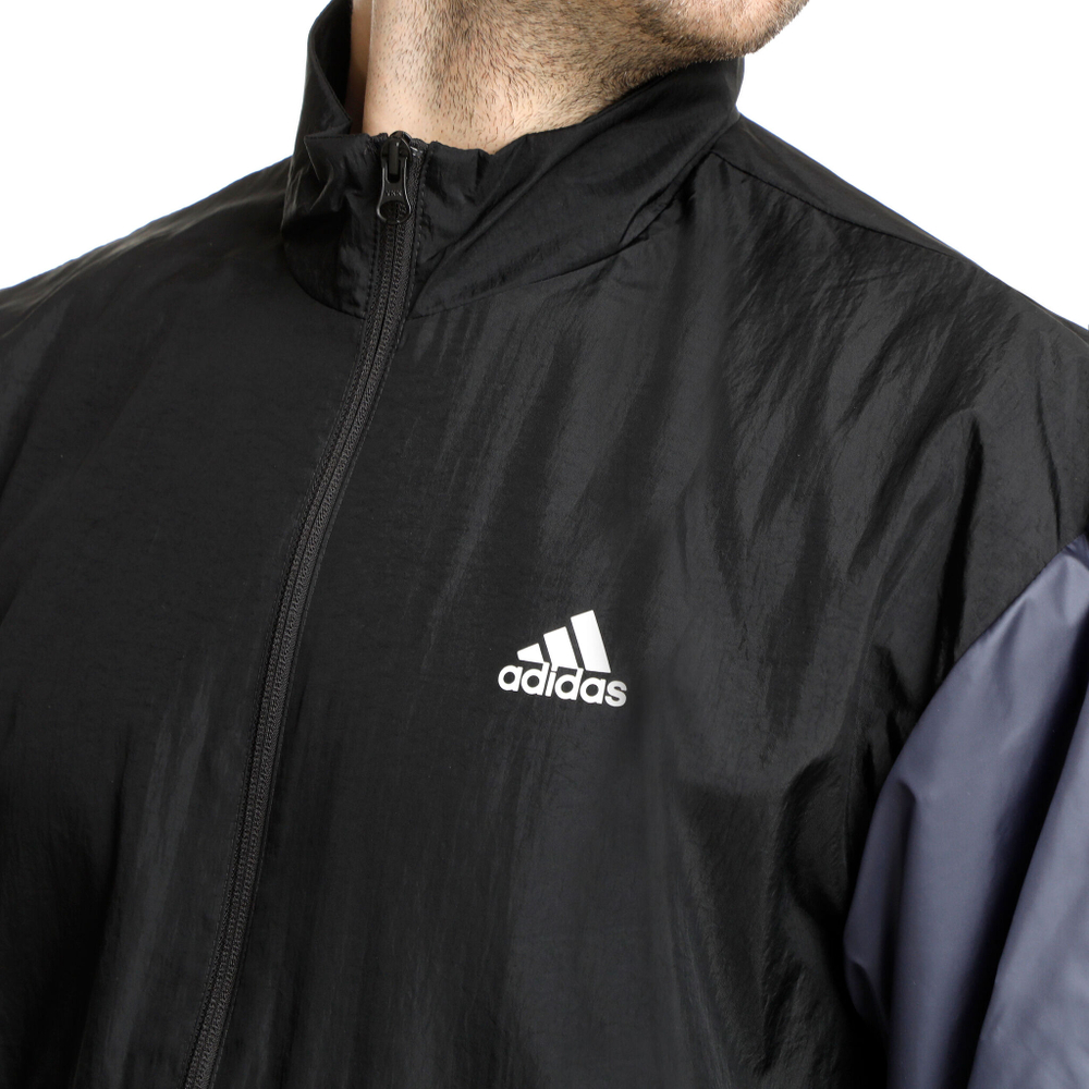 Мужские теннисные Костюмы adidas Woven Fut Retro Tracksuit Men - Black, Multicoloured