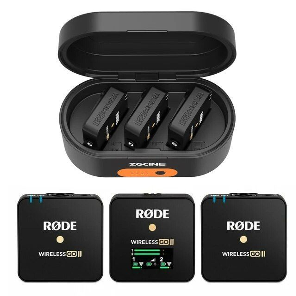Микрофон RODE Wireless GO II, черный